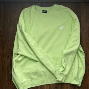 Nike over size long sleeve crewneck